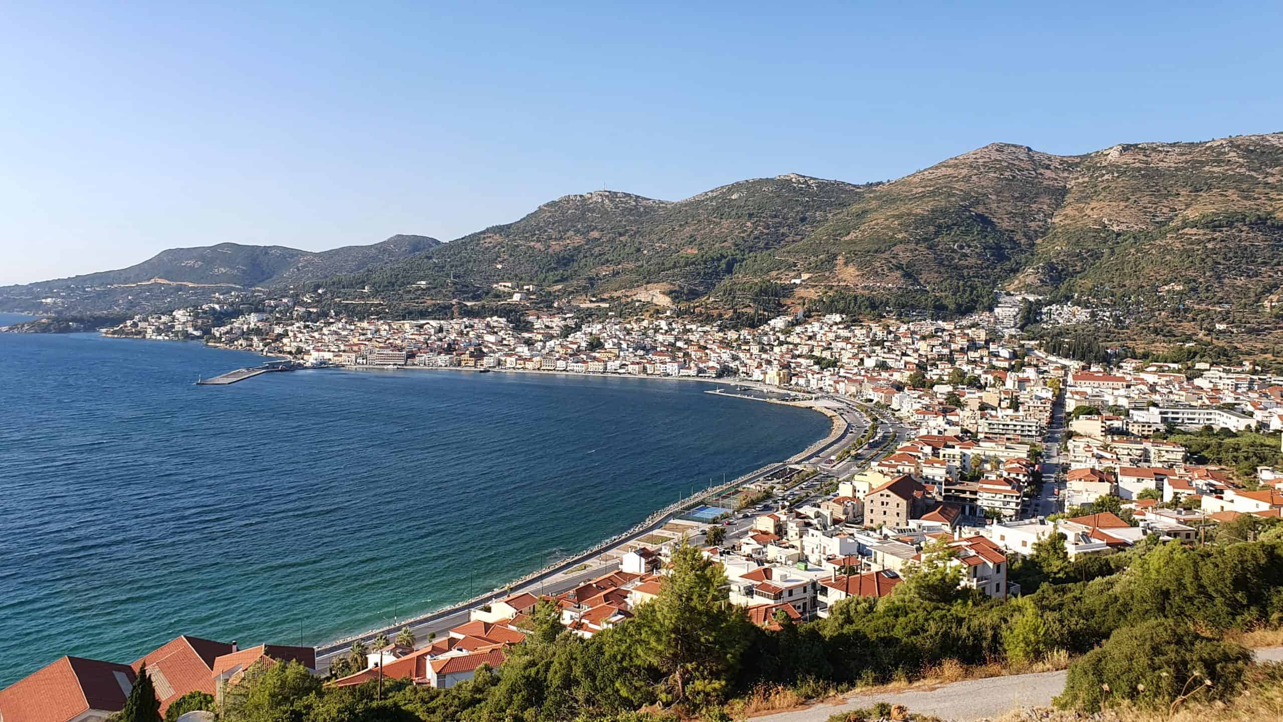 View of Vathy Town, Samos