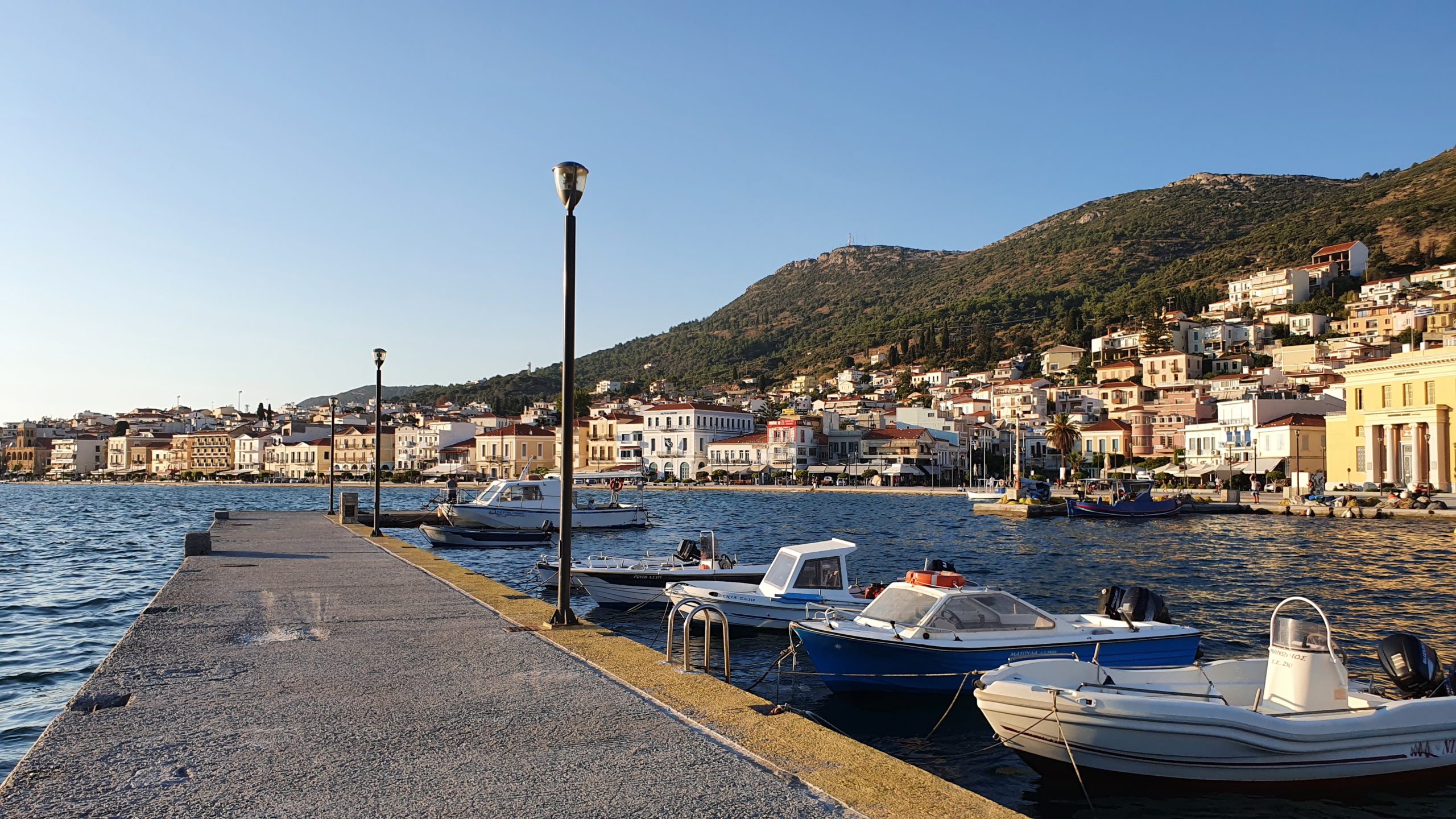 Jetty in Vathy Harbour