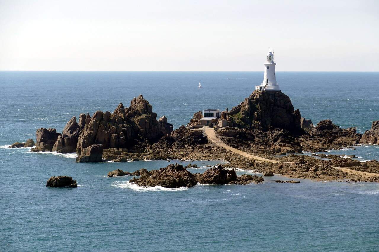 La Corbiere Lighthouse, Jersey