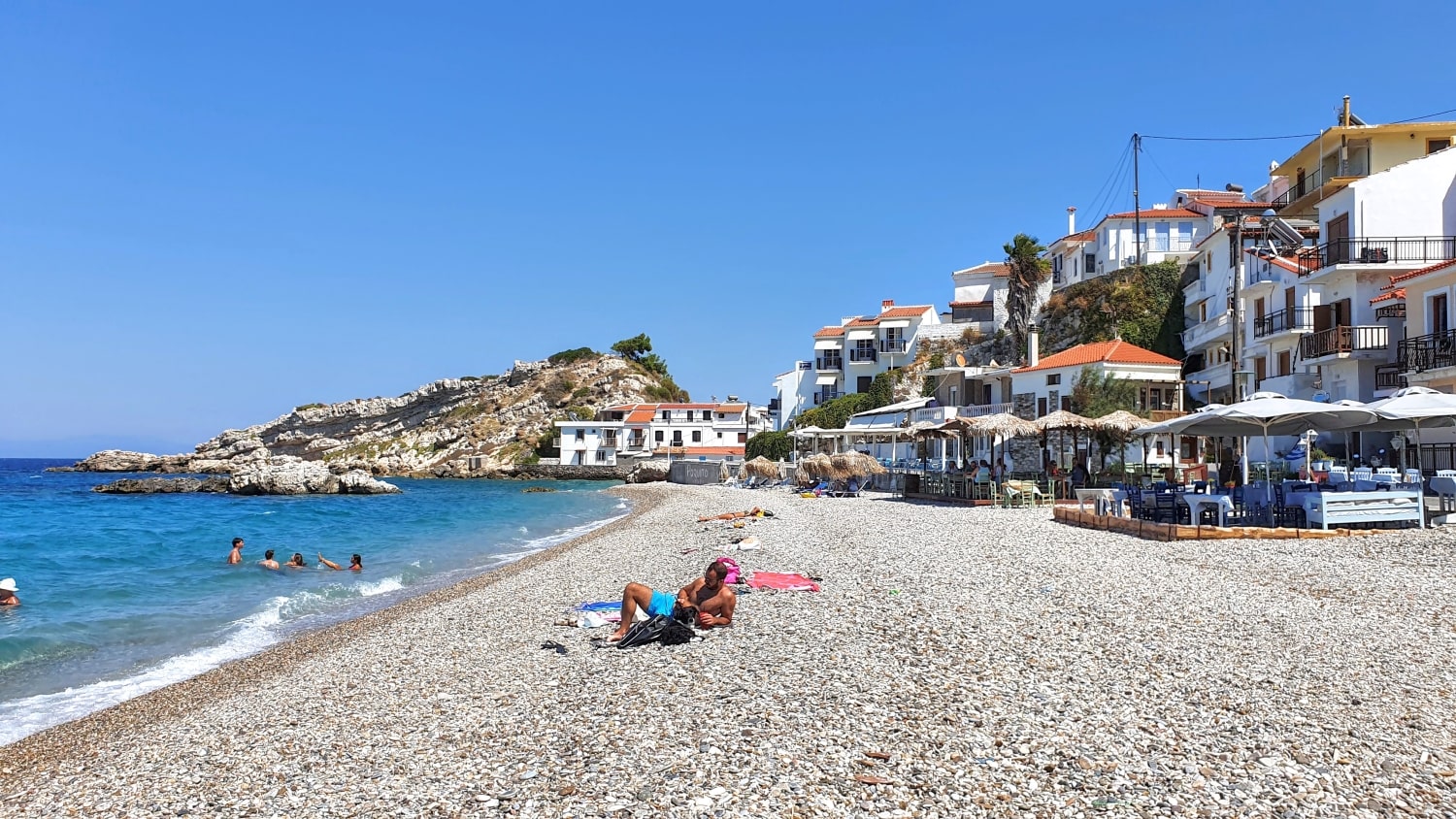 Kokkari beach, Samos