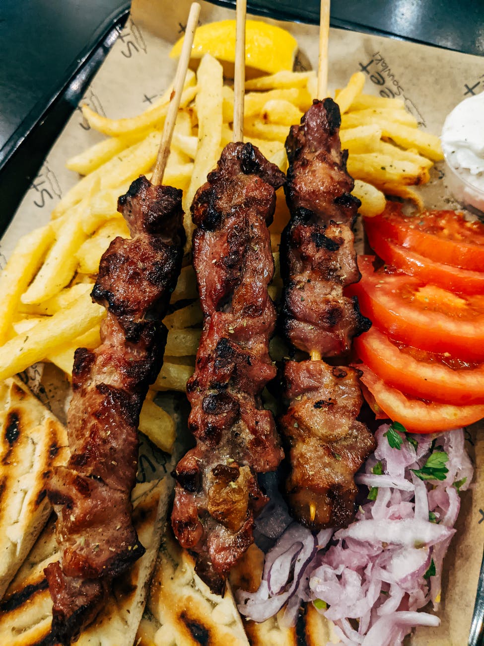 Souvlaki plate