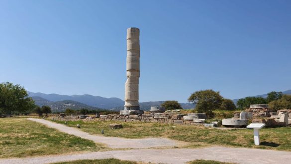 Remains of Temple of Hera, Heraion, Samos