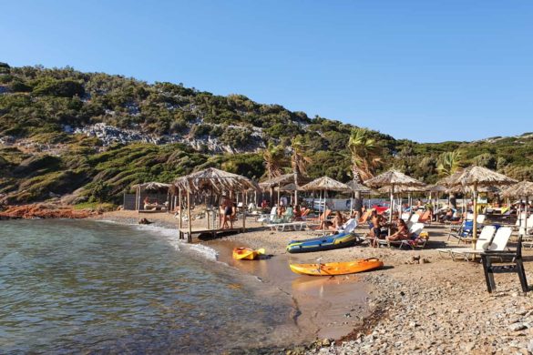 View of Livadaki Beach, Samos