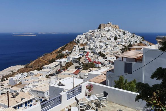 View of Chora of Astypalea