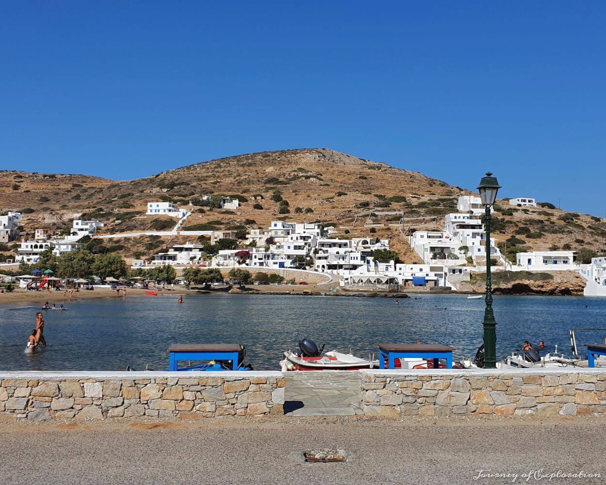 Alopronia harbour in Sikinos