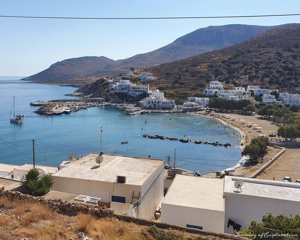 View of port of Alopronia