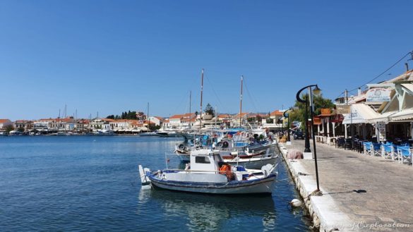 Fishing boats by Pythagorio harbour