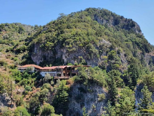 Cafe at Potami Waterfalls