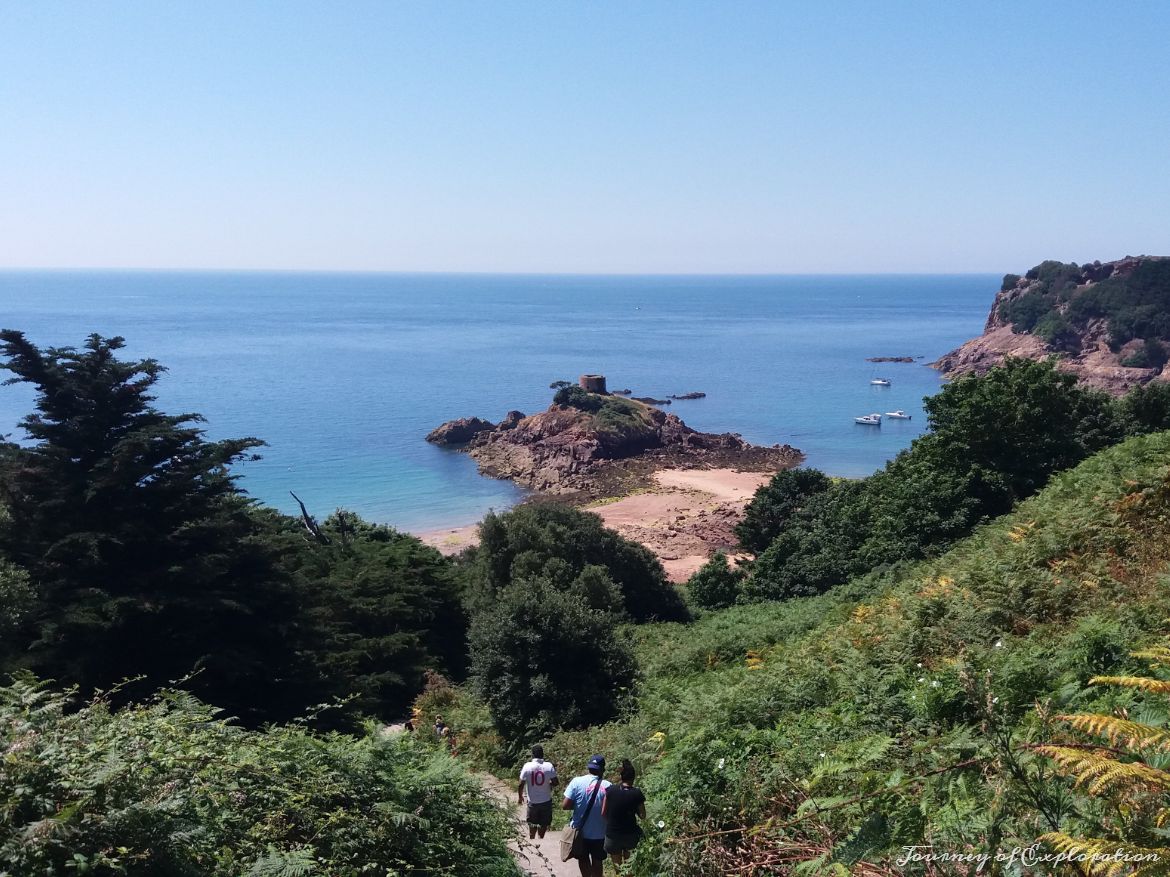 View of Portelet Bay, Jersey