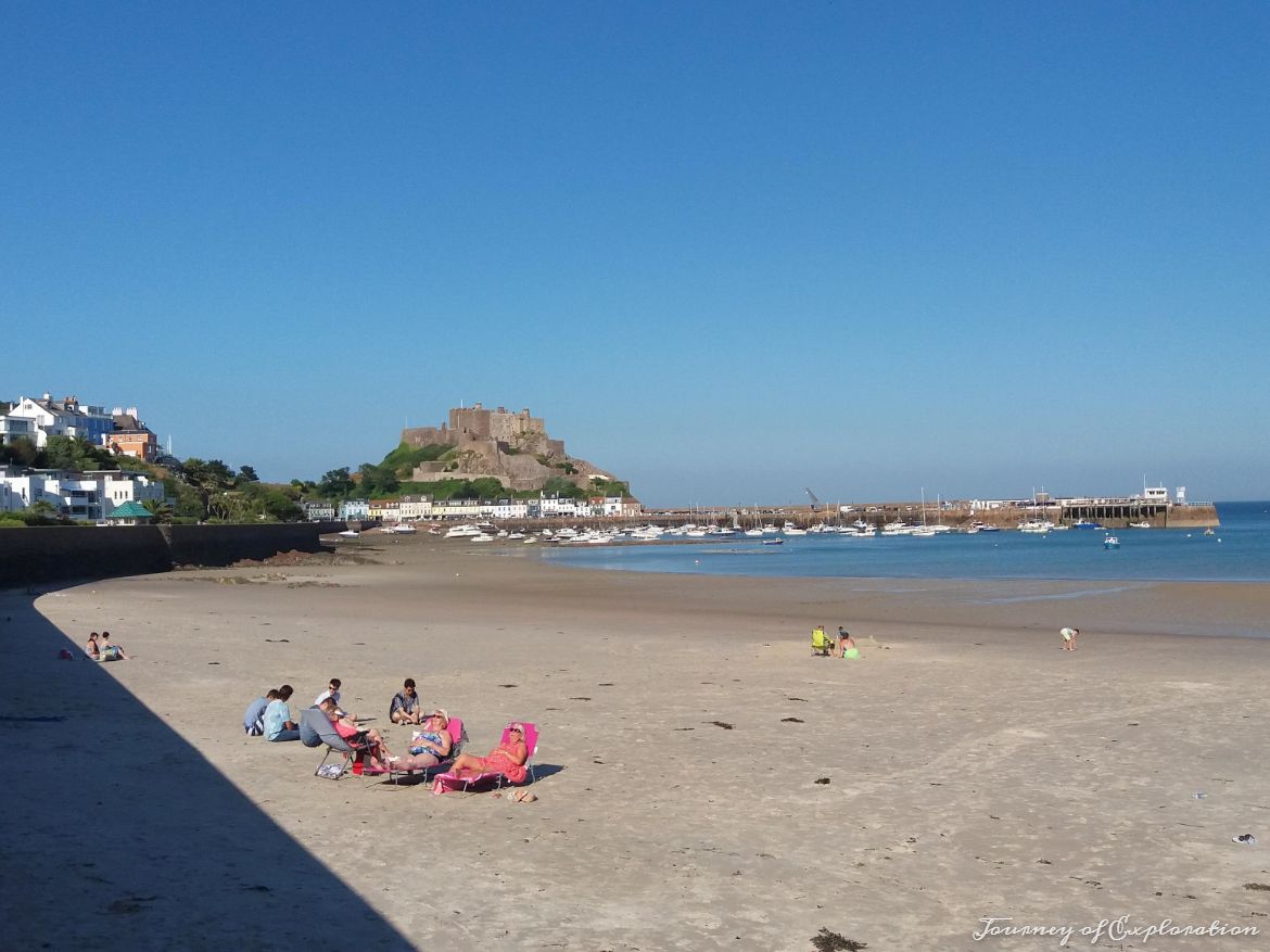 Gorey beach, Jersey