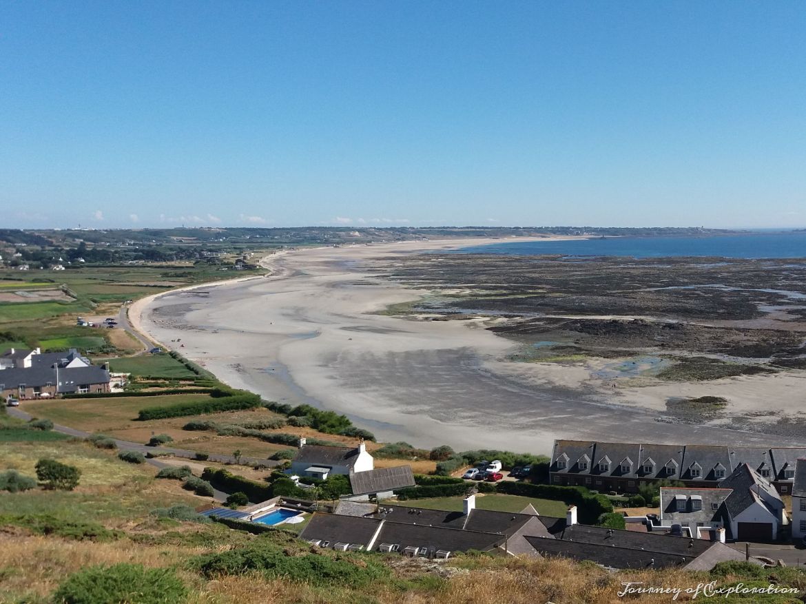 View of St Ouen's Bay, Jersey