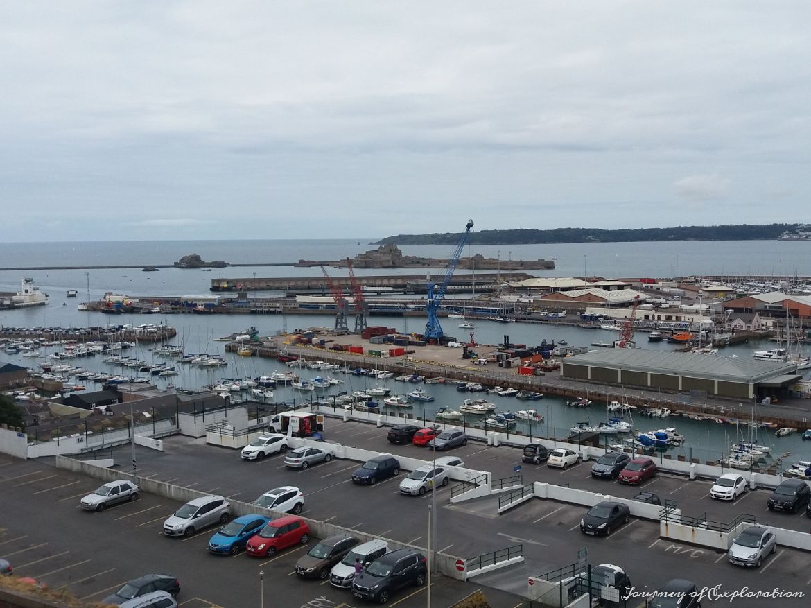 View of St Helier Port