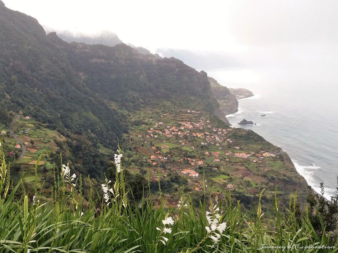 Viewpoint at the north coast of Madeira