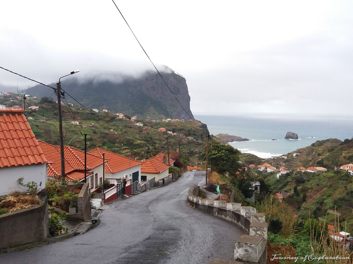 Descending to Porto da Cruz, Madeira
