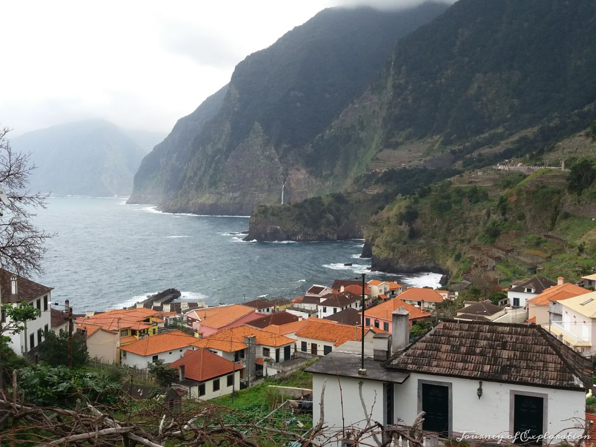 Driving on the north coast of Madeira