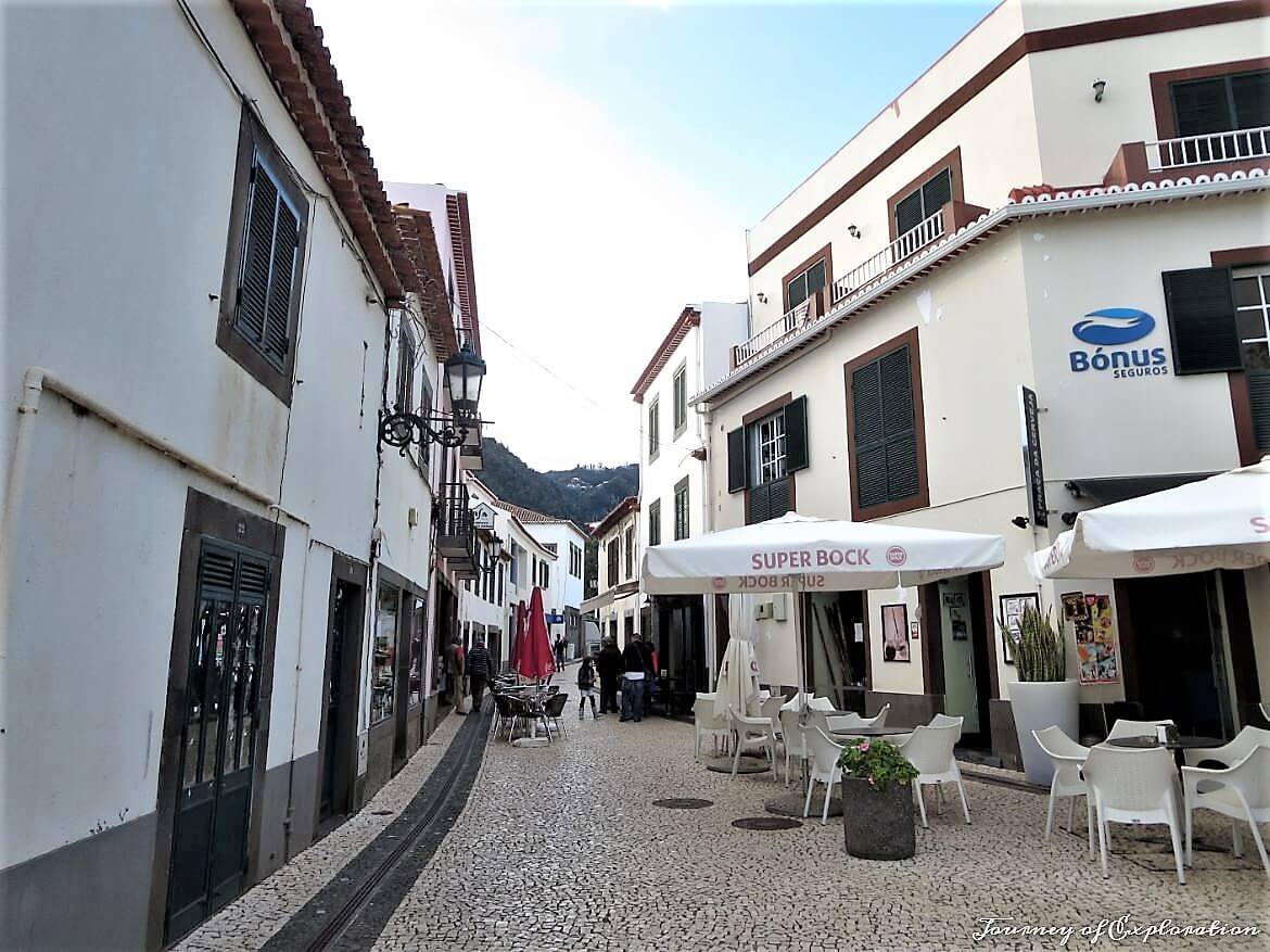 Street in Santa Cruz, Madeira