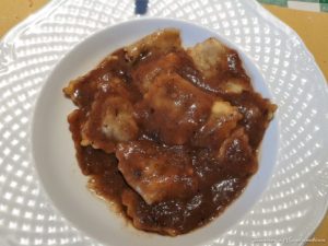 Agnolotti, pasta of Turin