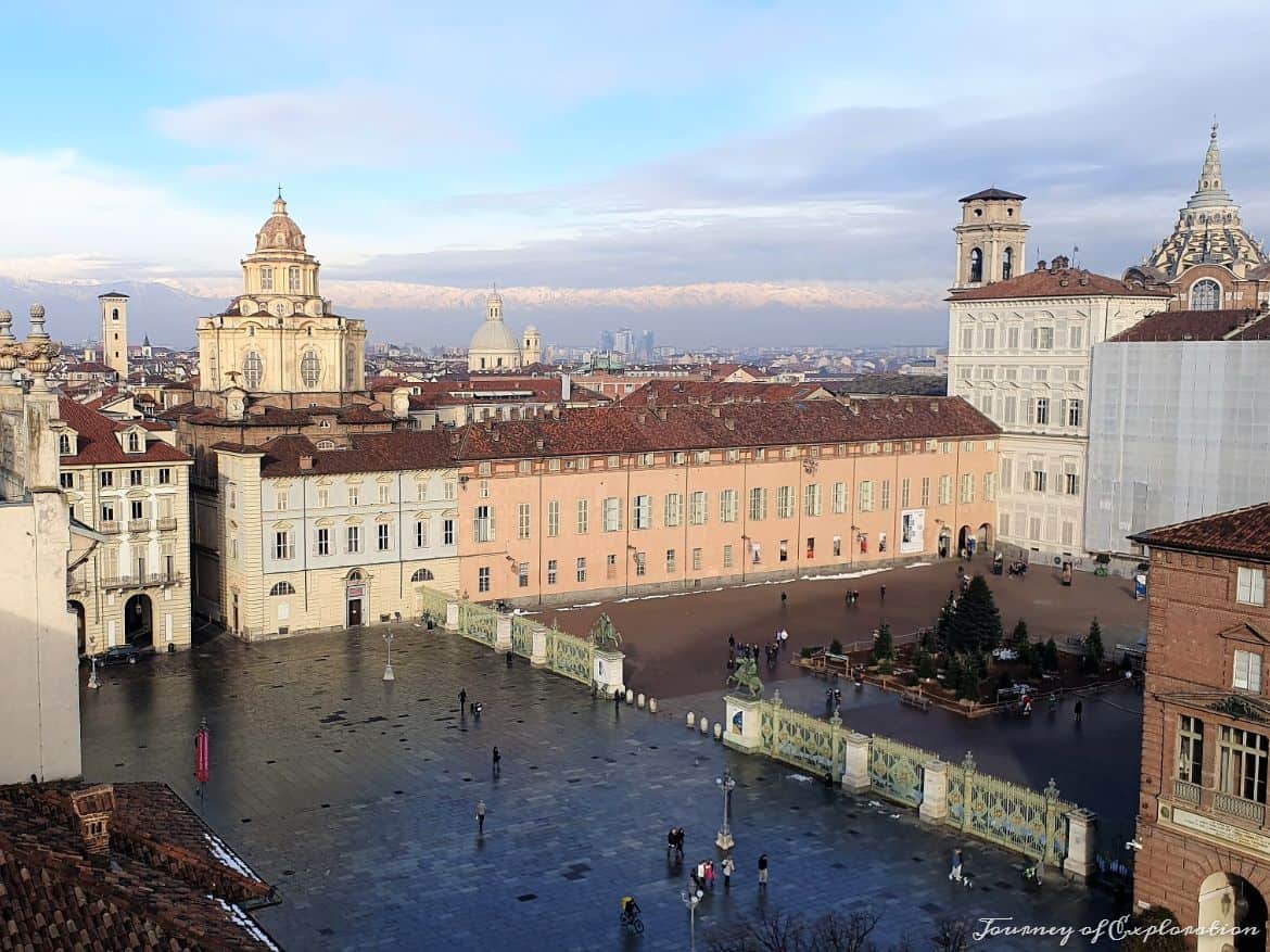 View of Piazza Castello