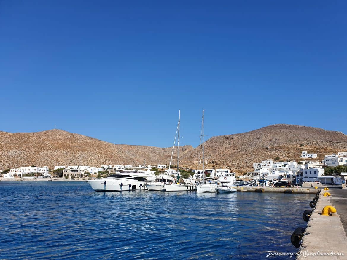 Port of Karavostasis, Folegandros