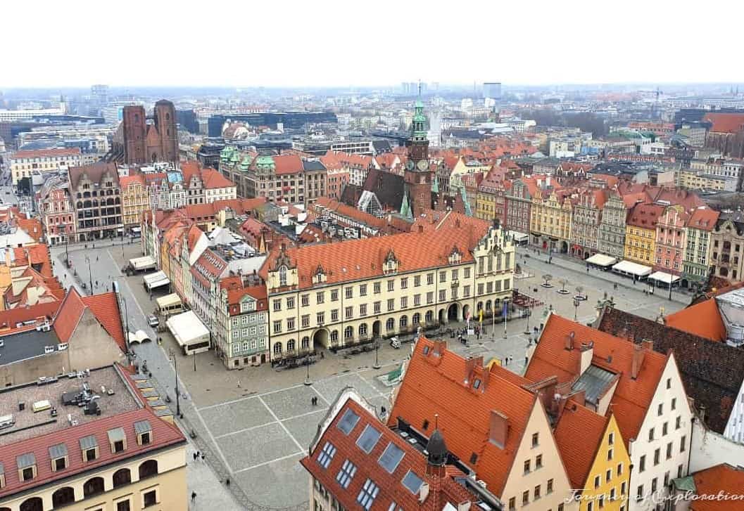 View of Wroclaw Market Square