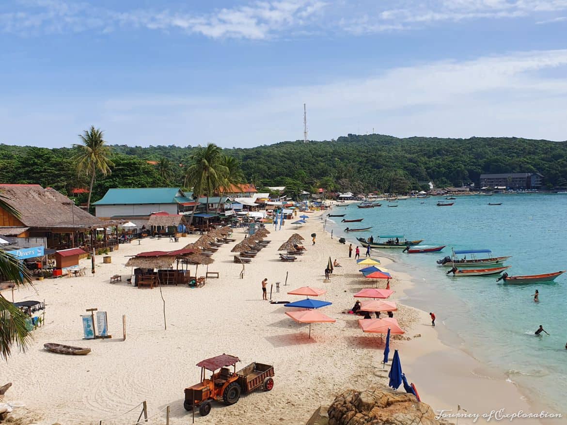 Long Beach at Perhentian Kecil Island