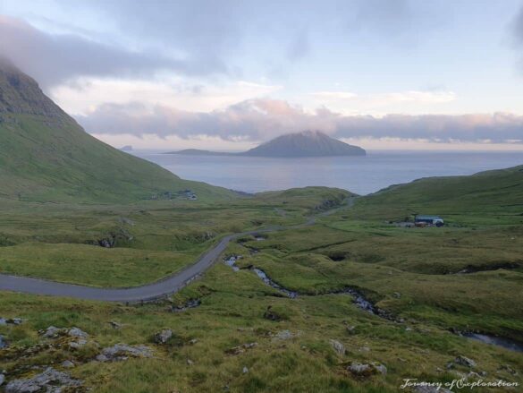 Nordradalur Viewpoint, Faroe Islands