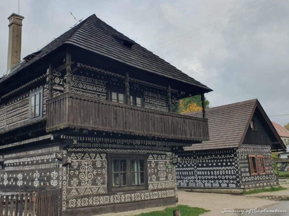 Traditional Houses in Čičmany, Slovakia