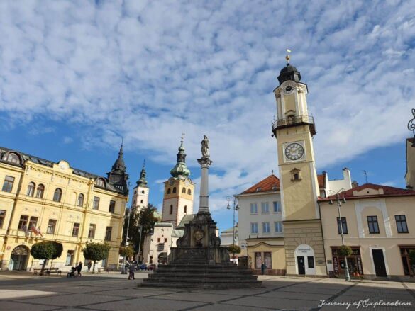 Main Square at Banská Bystrica, Slovakia