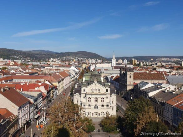 View of Košice, Slovakia