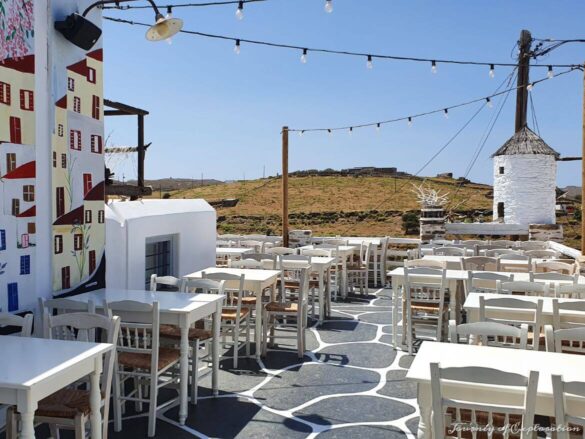 Outdoor Terrace, Chora, Kythnos