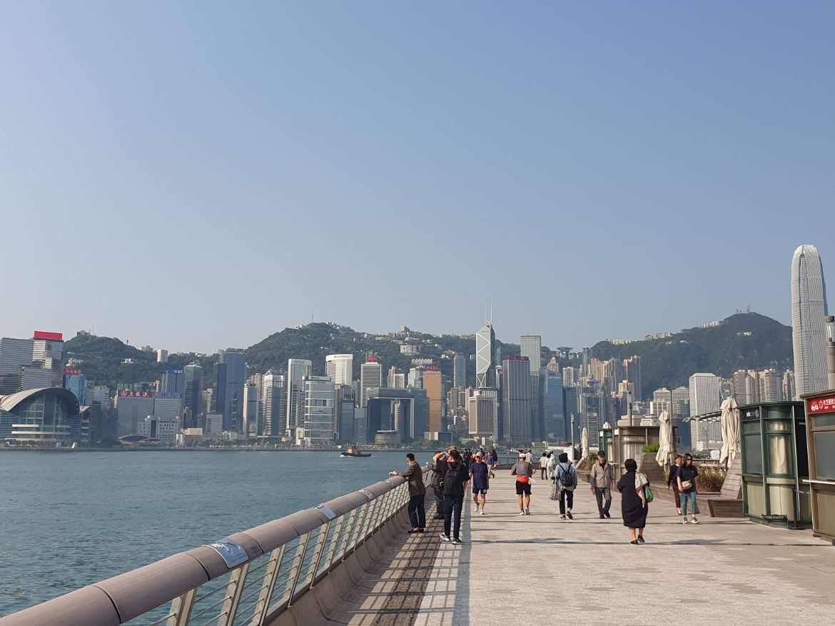 Avenue of Stars in Tsim Sha Tsui, Hong Kong